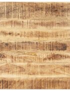 vidaXL Stolní deska masivní mangovníkové dřevo 15–16 mm 70 x 70 cm