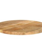 vidaXL Stolní deska Ø 40 x 25 cm kulatá masivní mangovníkové dřevo