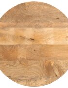vidaXL Stolní deska Ø 60 x 38 cm kulatá masivní mangovníkové dřevo