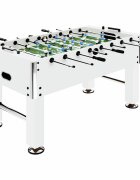 vidaXL Stolní fotbal ocel 60 kg 140 x 745 x 875 cm bílý