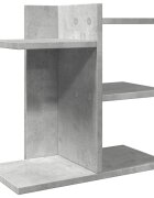 vidaXL Stolní organizér betonově šedý 42x215x42 cm kompozitní dřevo