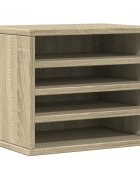vidaXL Stolní organizér dub sonoma 36 x 26 x 295 cm kompozitní dřevo