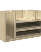 vidaXL Stolní organizér dub sonoma 445 x 24 x 25 cm kompozitní dřevo