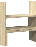 vidaXL Stolní organizér nastavitelný dub sonoma 40x17x41 cm kompozit