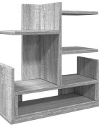 vidaXL Stolní organizér šedý sonoma 49 x 20 x 525 cm kompozitní dřevo
