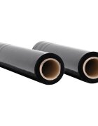 vidaXL Stretch fólie 2 ks černá 30 μm 50 cm x 300 m