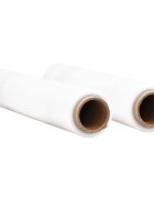 vidaXL Stretch fólie 2 ks transparentní 23 μm 50 cm x 150 m