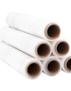 vidaXL Stretch fólie 6 ks transparentní 17 μm 50 cm x 150 m