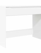vidaXL Stůl se zásuvkou Bílý 100 x 50 x 78 cm Dřevěný materiál