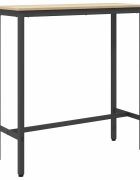 vidaXL stůl Sonoma dub 100 x 40 x 1005 cm Inženýrské dřevo a ocel