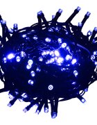 vidaXL Světelný LED řetěz se 150 LED diodami modrý 15 m PVC