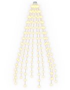 vidaXL Světla na vánoční stromek 150 LED Teplá bílá 150 cm