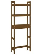 vidaXL Toaletní regál medově hnědý 63x26x171 cm masivní borové dřevo