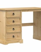 vidaXL Toaletní stolek Corona 104 x 47 x 75 cm masivní borové dřevo