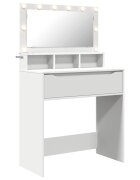 vidaXL Toaletní stolky do ložnice Bílá 80 x 395 x 135 cm