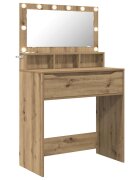 vidaXL Toaletní stolky do ložnice Dub artisan 80 x 395 x 135 cm