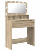 vidaXL Toaletní stolky do ložnice Dub sonoma 80 x 395 x 135 cm