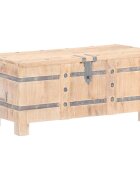 vidaXL Truhla 90 x 40 x 40 cm masivní akáciové dřevo