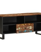 vidaXL TV skříňka 100x33x46 cm masivní recyklované a kompozitní dřevo