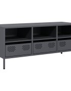 vidaXL TV skříňka antracit 1015x39x435 cm ocel válcovaná za studena