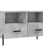 vidaXL TV skříňka betonově šedá 80 x 36 x 50 cm kompozitní dřevo