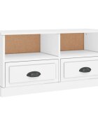 vidaXL TV skříňka bílá 93 x 355 x 45 cm kompozitní dřevo