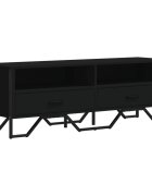 vidaXL TV skříňka černá 122 x 34 x 41 cm kompozitní dřevo