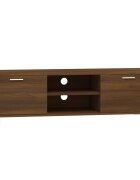 vidaXL TV skříňka hnědý dub 140x405x35 cm kompozitní dřevo