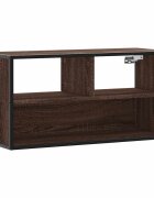 vidaXL TV skříňka hnědý dub 80 x 31 x 395 cm kompozitní dřevo a kov