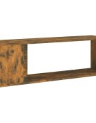 vidaXL TV skříňka kouřový dub 100 x 24 x 32 cm kompozitní dřevo