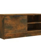 vidaXL TV skříňka kouřový dub 80 x 35 x 365 cm kompozitní dřevo