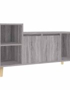 vidaXL TV skříňka šedá sonoma 100x35x55 cm kompozitní dřevo