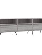 vidaXL TV skříňka šedá sonoma 150 x 30 x 445 cm kompozitní dřevo