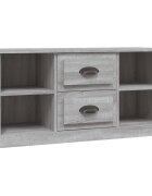 vidaXL TV skříňka šedá sonoma 995 x 355 x 48 cm kompozitní dřevo