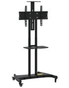 vidaXL TV stojan na kolečkách 32"–70" Max VESA 600 x 400 mm 60 kg
