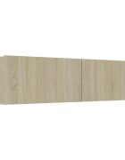 vidaXL TV stolek dub sonoma 120x30x30 cm kompozitní dřevo