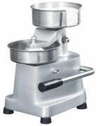 vidaXL Tvarovací stroj na hamburgery 500 voskových papírů hliník 10 cm