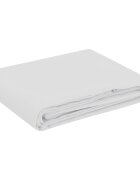 vidaXL Ubrousek na stůl Obdélníkový Bílá 110 x 140 cm Polyester