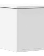 vidaXL Úložný box bílý 30 x 35 x 35 cm kompozitní dřevo