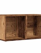 vidaXL Úložný box old wood 695x34x36 cm kompozitní dřevo