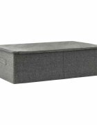 vidaXL Úložný box textil 70 x 40 x 18 cm antracitový