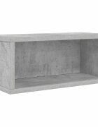 vidaXL Úložný stojan na CD Betonově šedá 40 x 17 x 17 cm