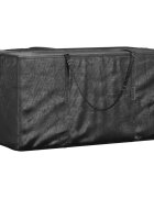 vidaXL Úložný vak na vánoční stromek černý 150x75x75 cm polyethylen