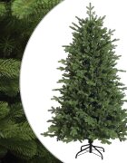 vidaXL Umělý Skládací Vánoční Strom 150 cm PVC a ocel Zelená