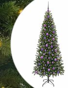 vidaXL Umělý vánoční stromeček Zelená 180 cm PE a PVC