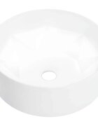 vidaXL Umyvadlo 36 x 14 cm keramické bílé
