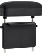 vidaXL Univerzální loketní opěrka do auta černá 23x8x(30-38) cm ABS
