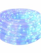 vidaXL Vánoční LED světelný had 120 LED Modrá 5 m