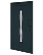 vidaXL Vchodové dveře antracitové 108 x 208 cm PVC