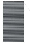 vidaXL Venet školní žaluzie Tmavě šedá 220 x 120 cm 25 mm Hliník